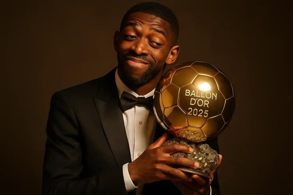 Ousmane Dembele bật mí đầy mỉa mai khi ôm Quả bóng vàng 2025