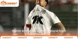 Neymar bị Ancelotti “làm ngơ” trong kế hoạch Brazil mới